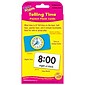 Telling Time Pocket Flash Cards for Grades 1-4, 56 Pack (T-23015)
