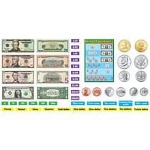 U.S. Money Bulletin Board Set, 52 pieces
