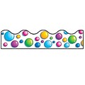 Trend T-91305 39 x 2.25 Scalloped Lots o Bubbles Terrific Trimmer, Multicolor