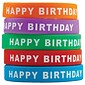 Teacher Created Resources Happy Birthday Wristbands, Pack of 10 (TCR6559)