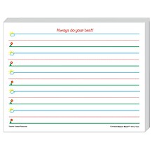 Teacher Created Resources K, 1 1 Spacing Writing Paper, Printed, Letter 8.5 x 11, White Paper, 36