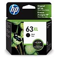 HP 63XL Black High Yield Ink Cartridge (F6U64AN#140), print up to 430 pages