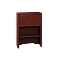 Bush Business Furniture 30W Lateral File Hutch, Harvest Cherry, Installed (2955CS-03)