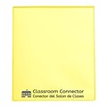 C-Line Classroom Connector School-to-Home Heavyweight File Folder, Letter Size, Yellow, 25/Box (CLI3