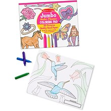 Melissa & Doug® Pink Jumbo Coloring Pad, Grades Toddler - 2