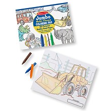 Melissa & Doug® Blue Jumbo Coloring Pad, Grades Toddler - 2