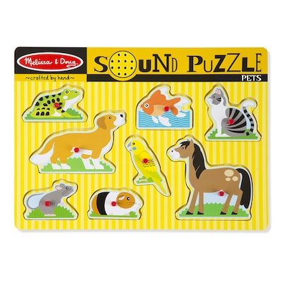 Melissa & Doug® Pets Sound Puzzle