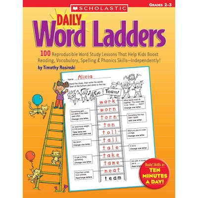 Daily Word Ladders, Grades 2-3
