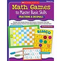 Scholastic Math Games to Master Basic Skills, Fractions & Decimals