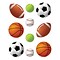 Teacher Created Resources 6 Accents, Sports Balls, 30/Pack