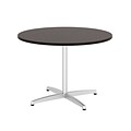 Bush Business Furniture Conference Tables 42 Round Conference Table Kit Metal, Installed (99TBX42RMRSVKFA)