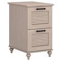 kathy ireland® Home by Bush Furniture Volcano Dusk 2 Drawer File Cabinet, Driftwood Dreams (ALA009DD)