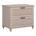 kathy ireland® Home by Bush Furniture Volcano Dusk Lateral File Cabinet, Driftwood Dreams (ALA015DD)