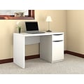 Bush Furniture Montrese 48W Computer Desk, Pure White (MY72117-03)