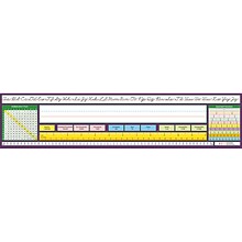 North Star Teacher Resources® 2nd - 6th Grades Desk Plate, Traditional Cursive, 36/PK, 2 PK/BD