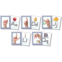 American Sign Language Alphabet Cards