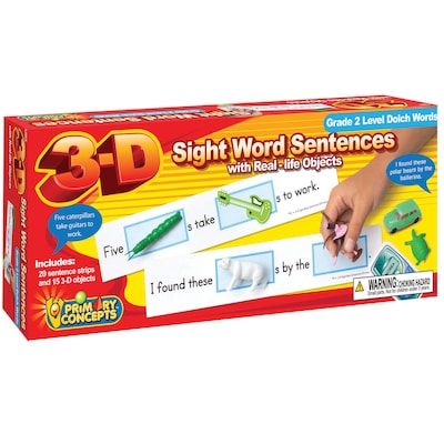 Primary Concepts 3-D Sight Word Sentences: Grade 2 (5283)