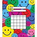 Teacher Created Resources Happy Faces Incentive Charts, Pack of 36 (TCR1818)