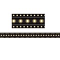 Teacher Created Resources3 x 35  Black Marquee Straight Border Trim, 12 Pack (TCR5613)