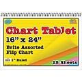Top Notch Teacher® Brite Chart Tablet 16 x 24 Pack of 25 Sheets (TOP3841)