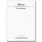 Custom Memo Pads, White Smooth 24# Text Stock, 4" x 5.5", 2 Custom Inks, Flat Ink, 100 Sheets per Pad