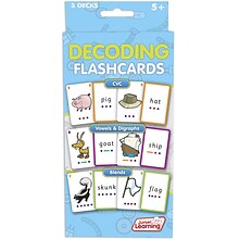 Fraction Flash Cards for Grades 2-6, 162 Pack (JRL212)