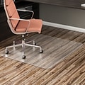 Deflect-O Economat Hard Floor Chair Mat, 46 x 60, Clear (DEFCM2E442FCOM)