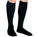 Curad® 8-15mmHg Knee High Compression Socks, Black, Small, Regular Length, Each