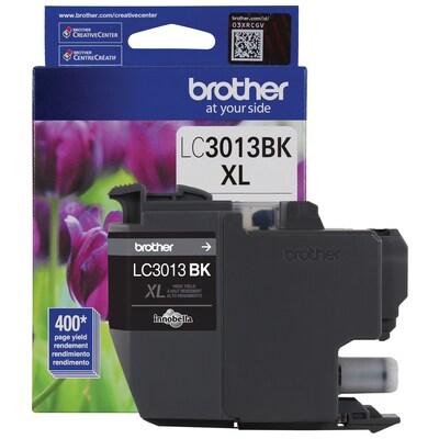 Brother LC3013 Black, Cyan, Magenta, Yellow High Yield Ink, 4/Pack