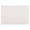 JAM Paper A8 Strathmore Invitation Envelopes, 5.5 x 8.125, Bright White Laid, 25/Pack (33028)