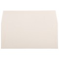 JAM Paper Strathmore #10 Business Envelope, 4 1/8 x 9 1/2, Natural White Wove, 25/Pack (34992)