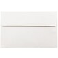 JAM Paper A10 Strathmore Invitation Envelopes, 6 x 9.5, Bright White Wove, Bulk 1000/Carton (191220B)