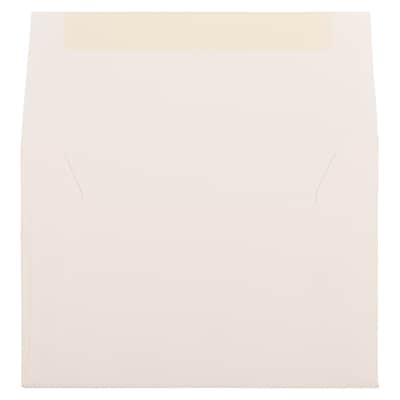 JAM Paper 4Bar A1 Strathmore Invitation Envelopes, 3.625 x 5.125, Natural White Wove, 25/Pack (19489