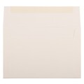 JAM Paper A9 Strathmore Invitation Envelopes, 5.75 x 8.75, Natural White Wove, Bulk 250/Box (3191114