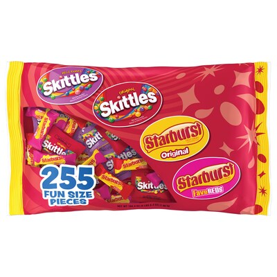 STARBURST and SKITTLES Variety Mix 104.4 oz Bag, 255 Pieces (220-00768)