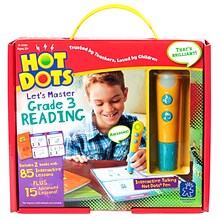Hot Dots Jr. Lets Master Reading, Grade 3