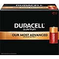 Duracell Quantum C Alkaline Batteries, 12/Pack