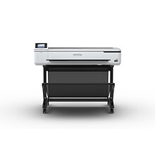Epson SureColor T5170 Wireless 36 Large Format Inkjet Color Printer, White