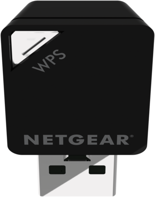 Netgear AC600 AC150 Dual Band USB WiFi & Ethernet Adapter (A6100-10000S)