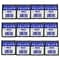 Flipside Student Dry-Erase/Chalkboard Eraser, Charcoal, 12 per Pack (FLP30009BN)