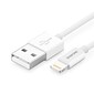 Overtime 10' Lightning to USB-A Cable for iPad/iPhone7/8/X/iPod, White (MFIWHITE10FT)