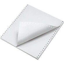 Quill Brand® 20-lb. Bond Continuous Form Paper, 9-1/2x11, 1000/Ctn.