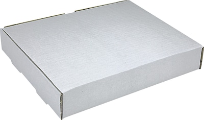 White Corrugated Mailers, 12-1/8 x 9-1/4 x 2, 50/Bundle (M1292)
