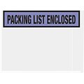 Packing List Envelopes, 4-1/2 x 5-1/2, Blue Panel Face Packing List Enclosed, 1000/Case