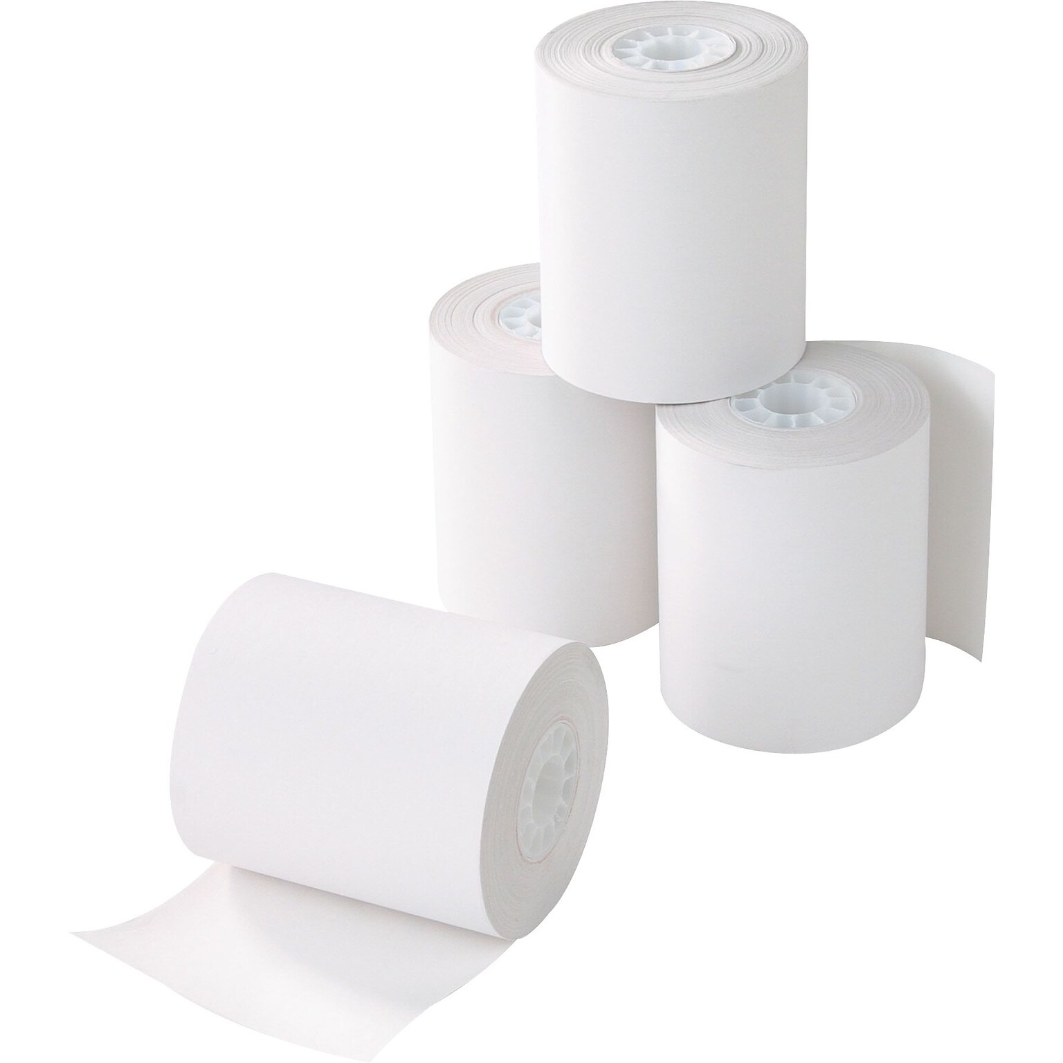 Quill Brand® Thermal Cash Register Rolls, 1-Ply, 3-1/8x230, 50/Carton (386659)