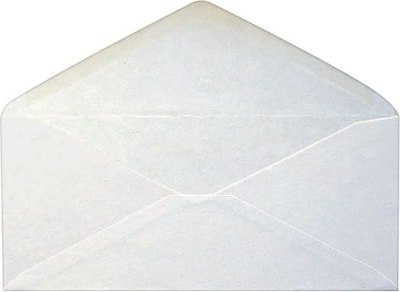 Staples® Gummed #10 Envelope; 4-1/8 x 9-1/2, White, 500/Box (187013NB)
