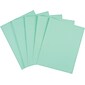 Quill Brand® Cover Stock Paper, 8 1/2" x 11", Green