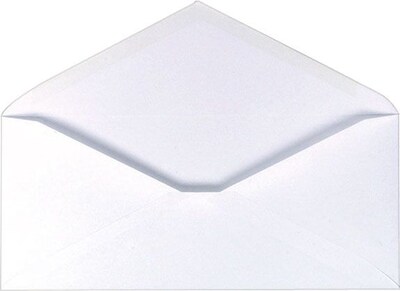 Staples® #6-3/4 Standard Business Gummed Envelopes, 500/Box