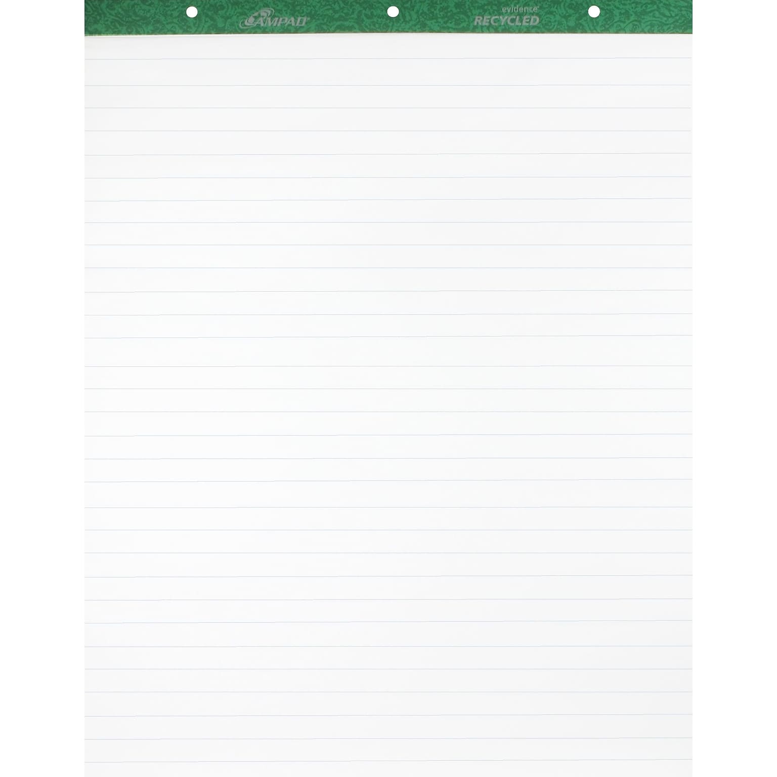 Evidence Easel Pad, 27 x 34, Lined, 50 Sheets/Pad, 2 Pads/Carton (24-034R)