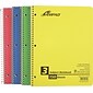 Oxford Earthwise 3-Subject Notebooks, 8.5" x 11", College Ruled, 150 Sheets, Each (25-435R)